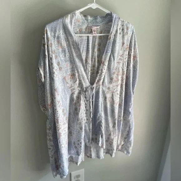 Victoria’s Secret Kimono Swim Cover Up - Floral Boho - O/S - Picture 3 of 11